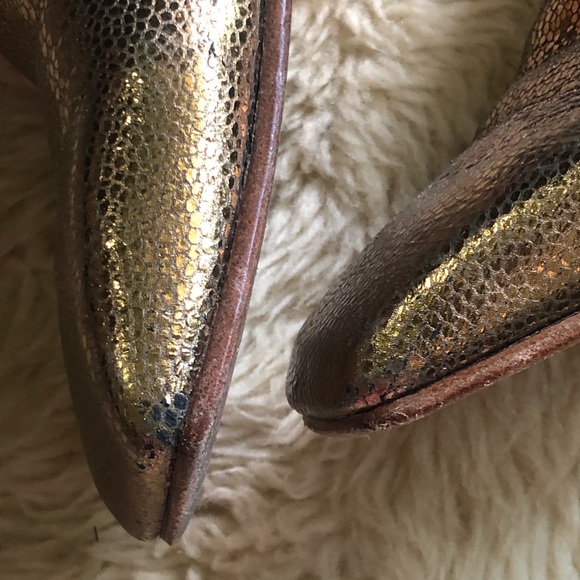 Fluevog Gold Super Fine Cardinals - Picture 10 of 11